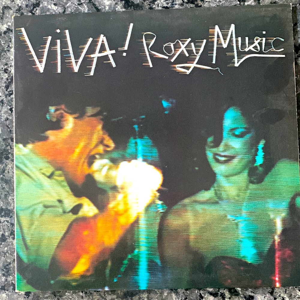 LP vintage Roxy Music “Viva” live album Rare